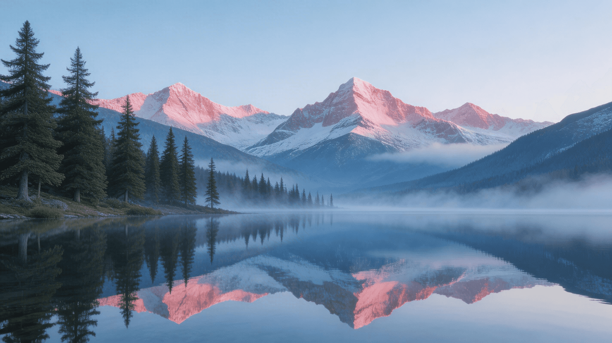 Seedream 5.0 — Alpine lake