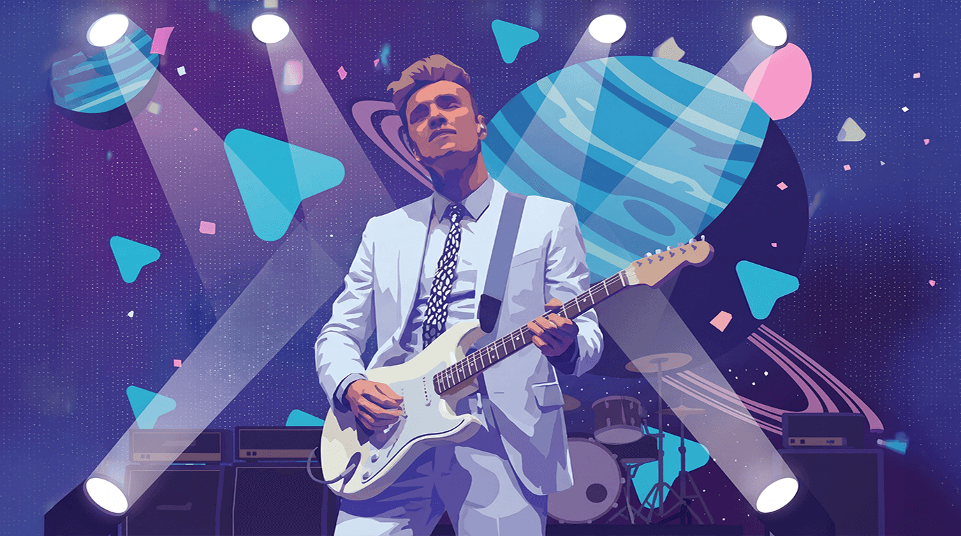 150 assets in one week: how Aren't Lab built the visuals for Nick Carter's show