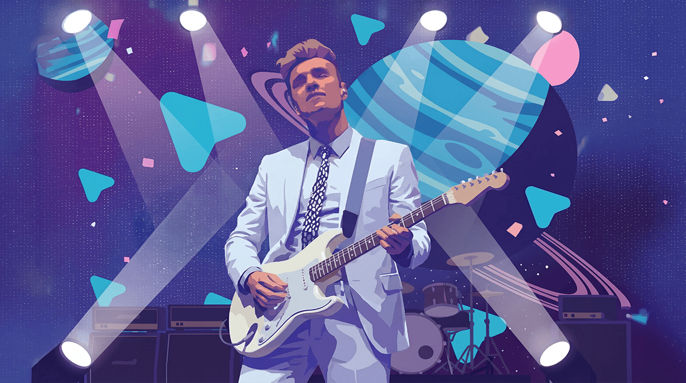 150 assets in one week: how Aren't Lab built the visuals for Nick Carter's show