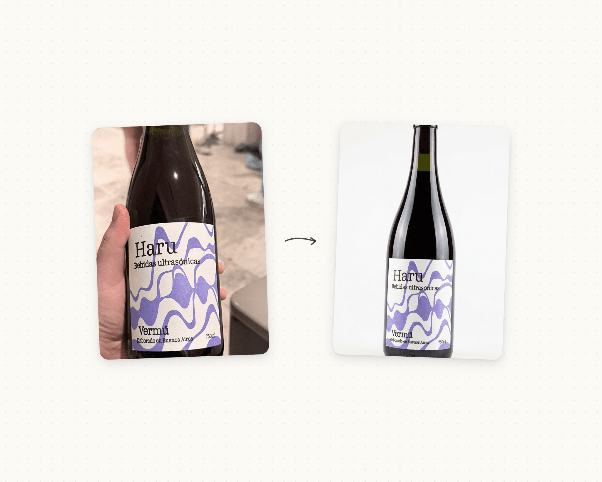 From phone photo to professional shot with Product Photo